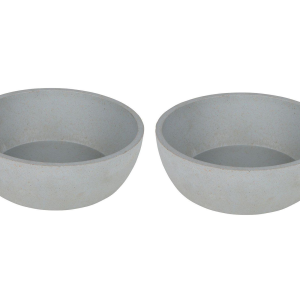 District 70 – 2x BAMBOO Dog Bowl Medium – Ice Blue – 1000ml. v:4487054