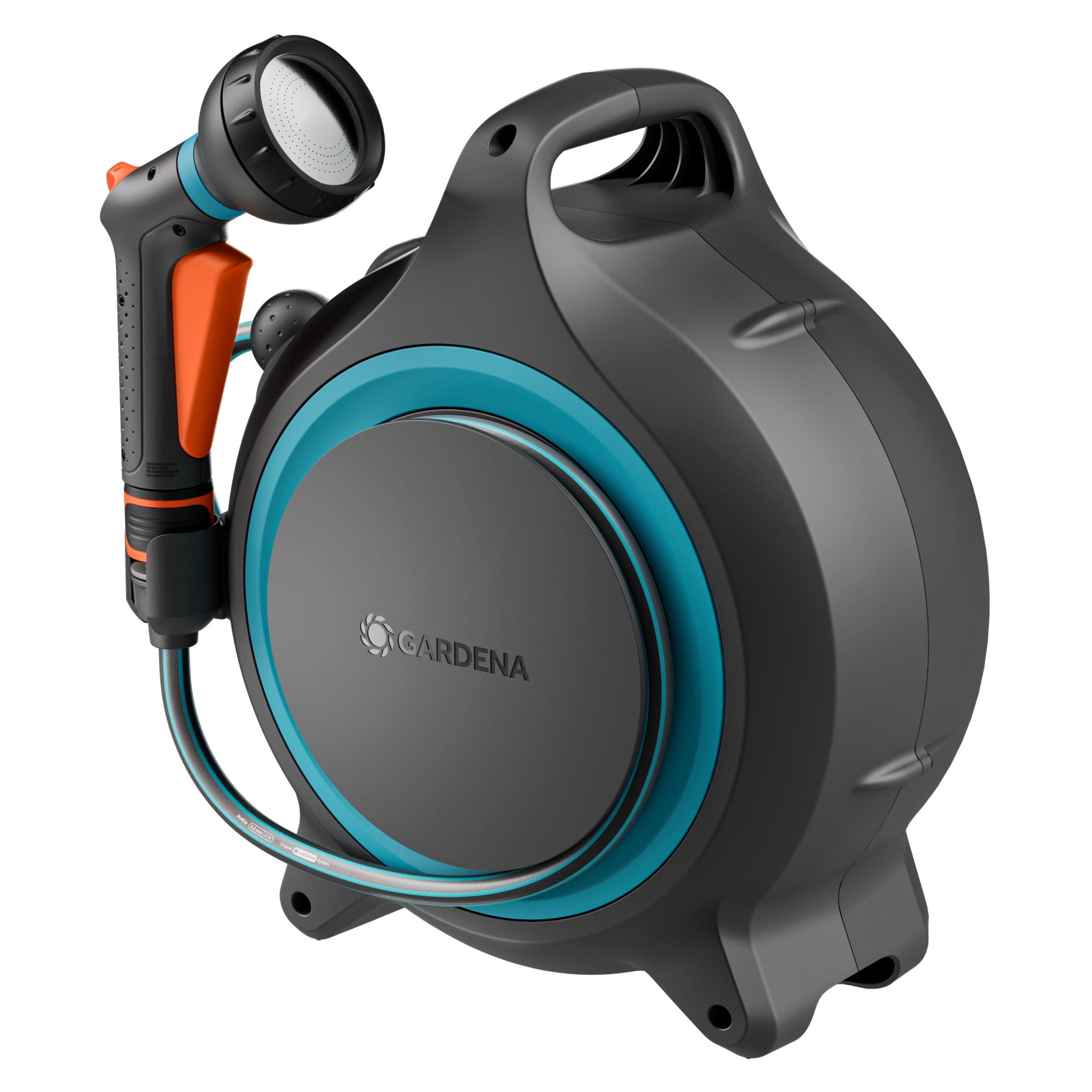 GARDENA - Bærbar slangeboks MoveMatic - 12,5 m (8,5 mm) - Gratis frakt v:1321941