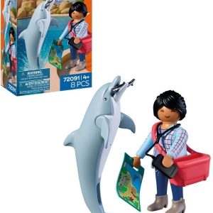 PLAYMOBIL – Zoo: Dolphin and Visitor (72091) v:2366798 PLAYMOBIL – Zoo: Dolphin and Visitor (72091) v:2366798