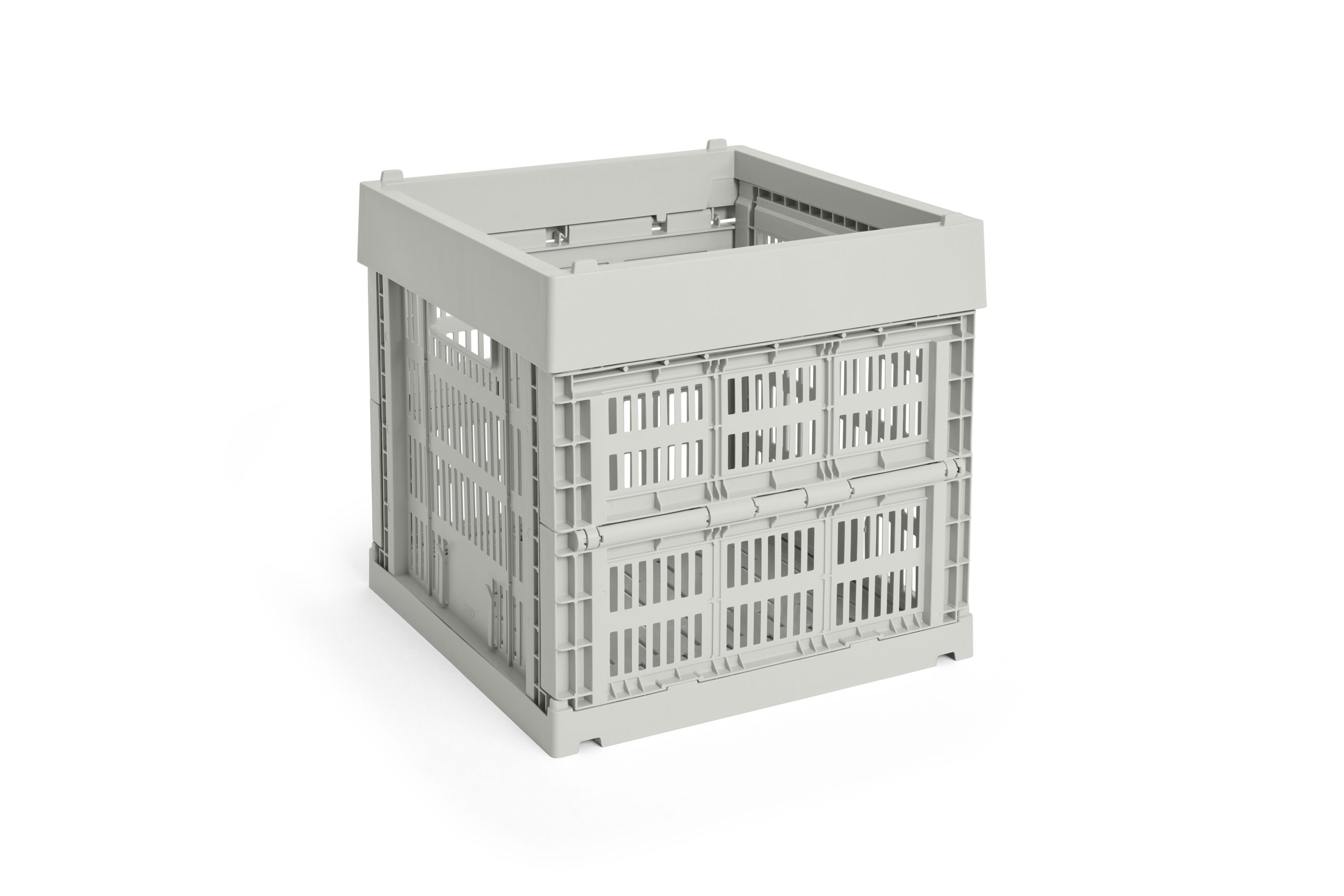 HAY - Colour Crate Cube Oppbevaringsboks (Grå) - Grey v:3173023