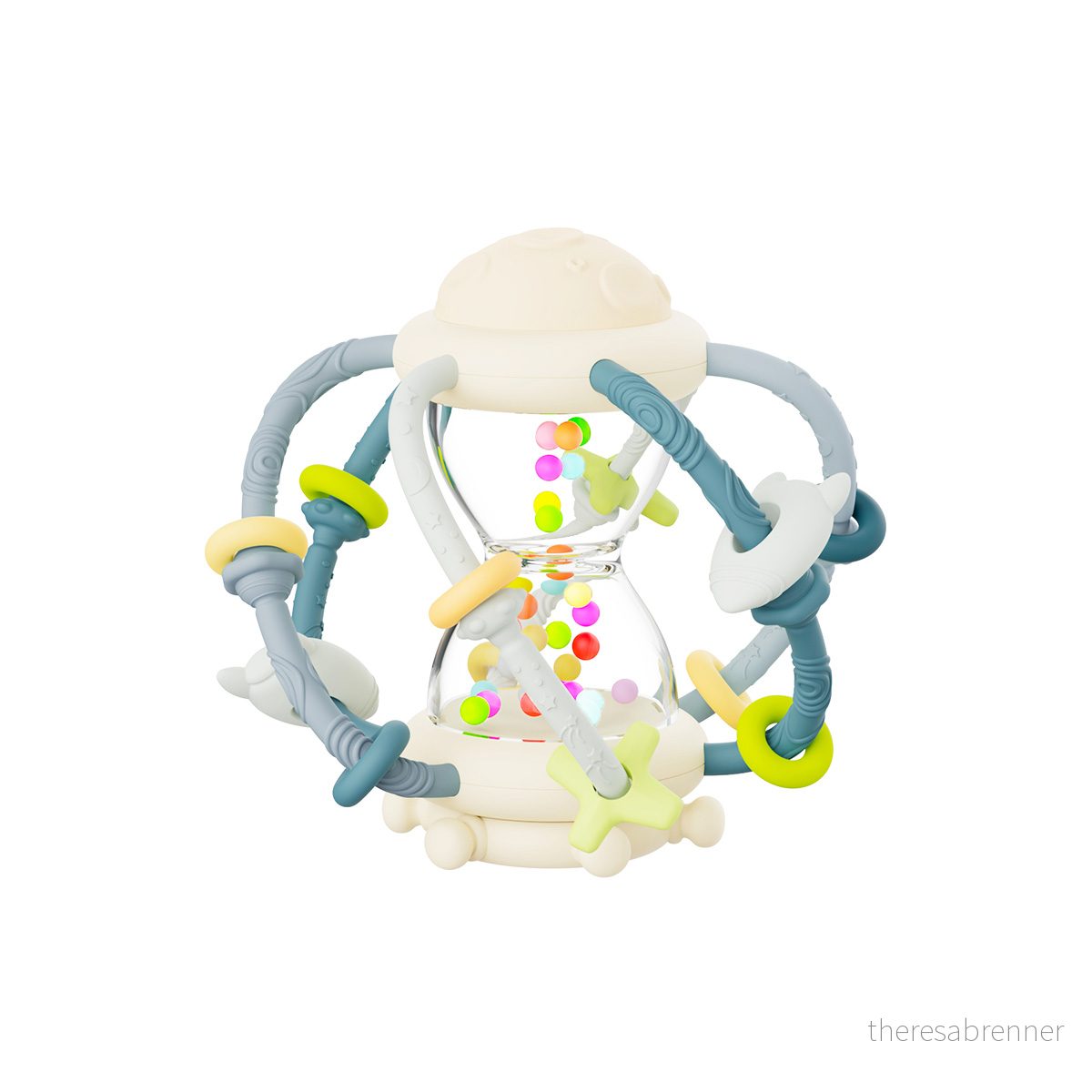 Le Toft – Activity Hourglass Toy Blue (TT22215) v:3595126 Le Toft – Activity Hourglass Toy Blue (TT22215) v:3595126