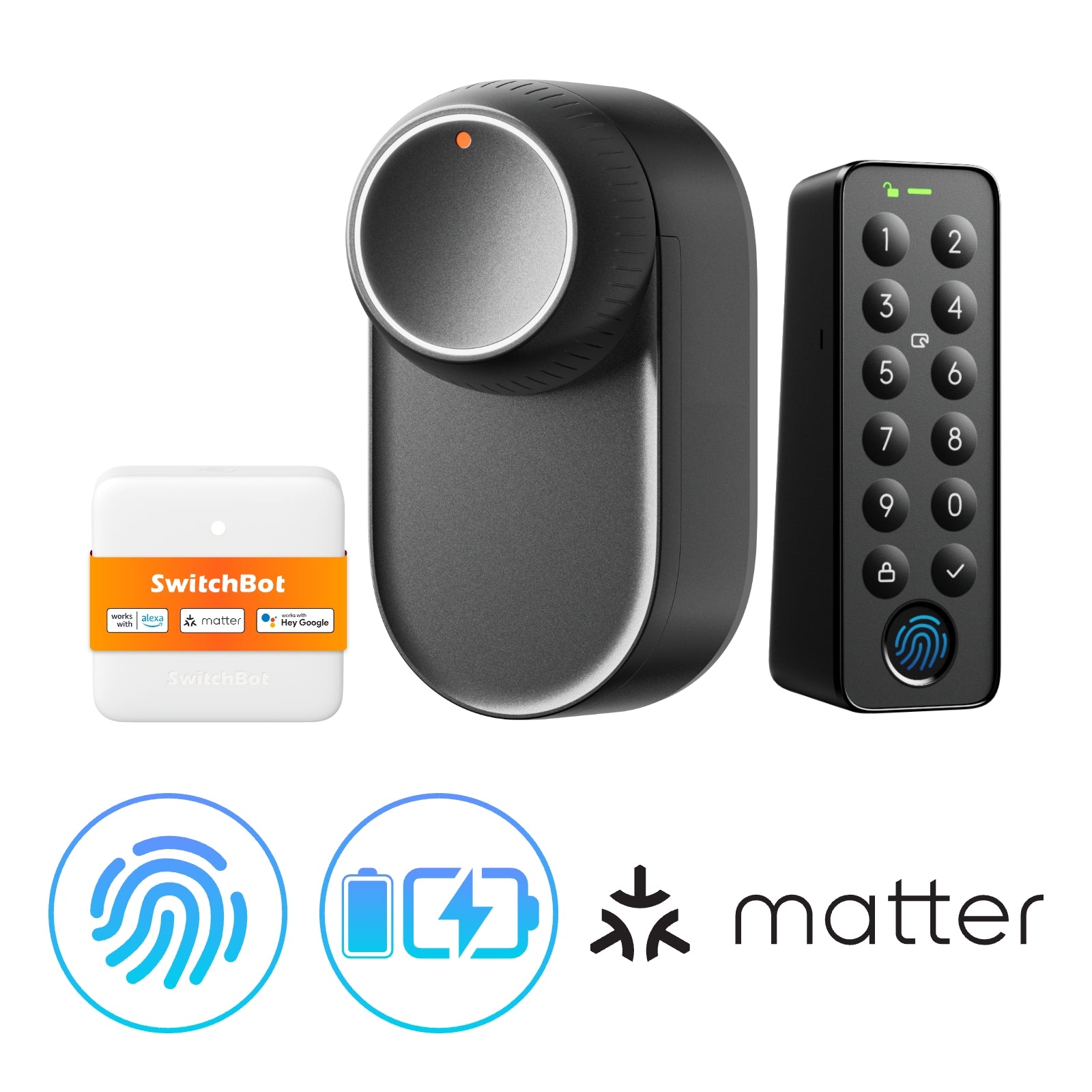 SwitchBot Lock Ultra Bundle incl Hub Mini Matter and Keypad Touch – Gratis frakt v:6991843 SwitchBot Lock Ultra Bundle incl Hub Mini Matter and Keypad Touch – Gratis frakt v:6991843