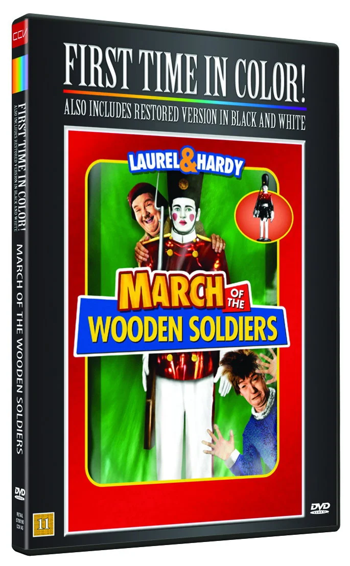 Helan og Halvans store eventyr - March of the Wooden Soldiers (Colorised) v:7768157