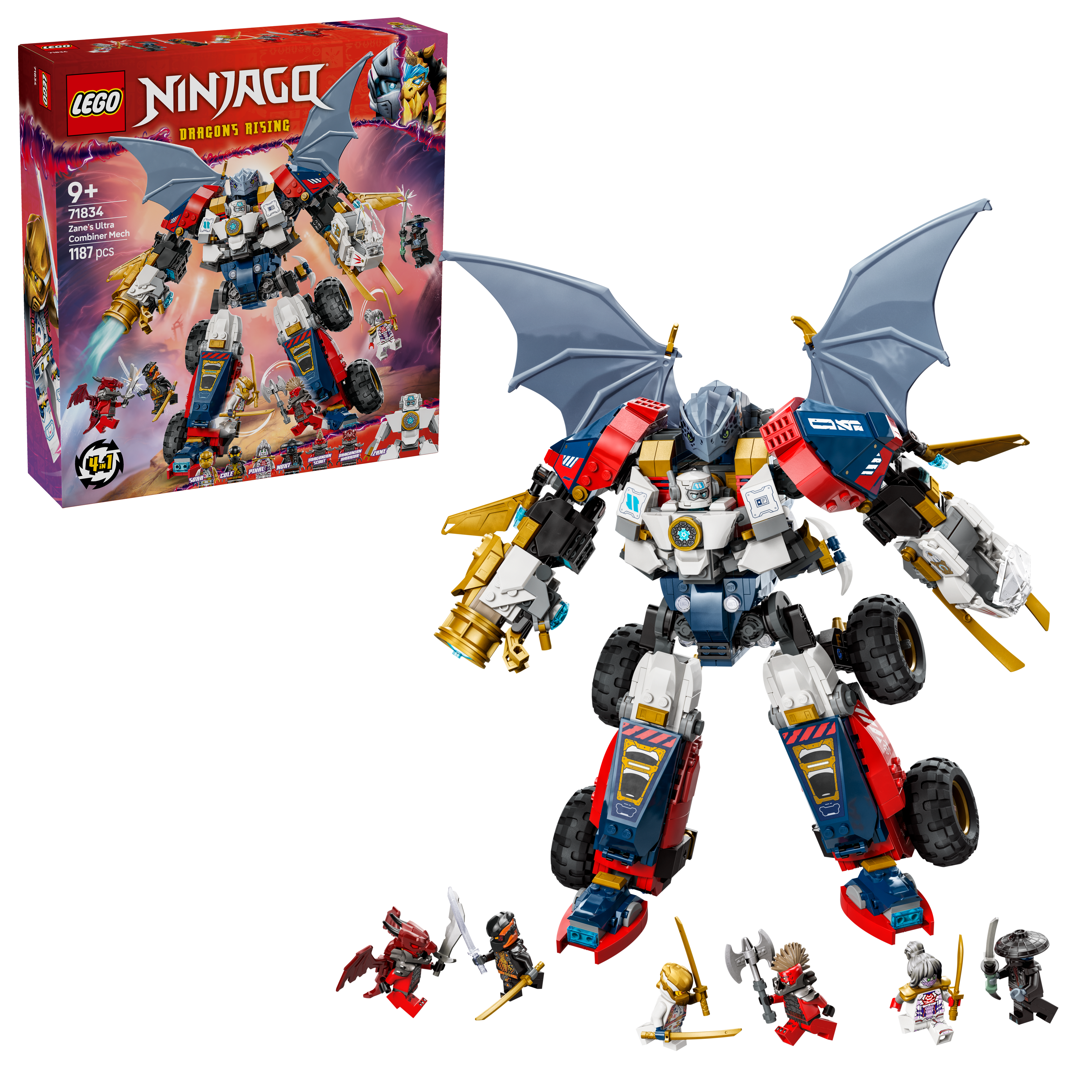 LEGO - Ninjago - Zanes ultra-kombinasjonsrobot (71834) - Gratis frakt v:7886724