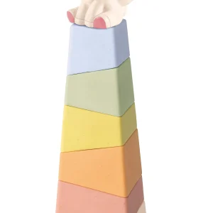 Kinder and Kids – Wheat Straw Unicorn Tower Stacking Game – (K30009) v:2312887