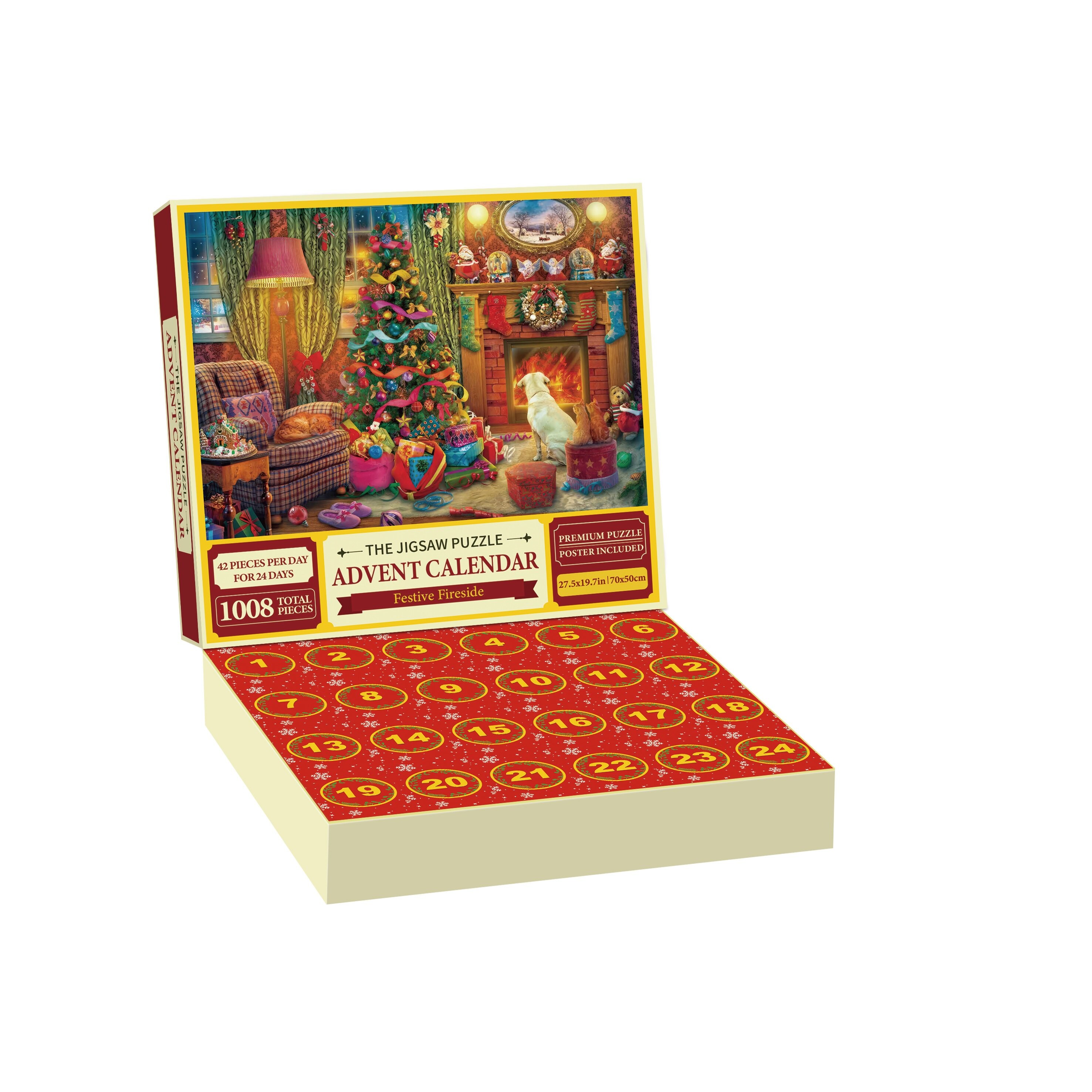 PUZZLES - Advent calendar Puzzle - 1008 pcs (50700) v:8124117