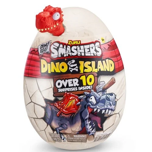 Smashers - Mini Dino Island Egg (7486SQ1) - Gratis frakt v:1942178