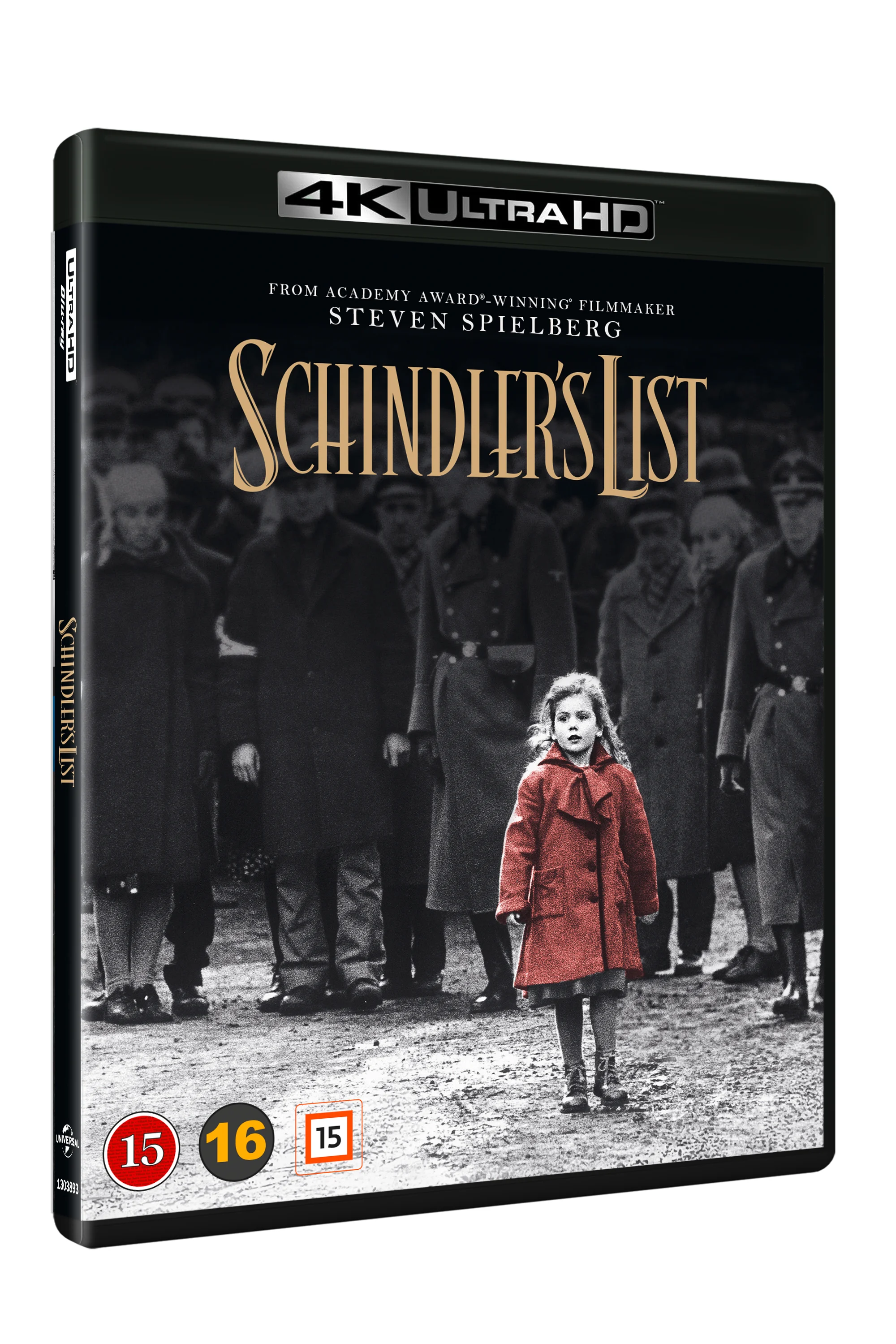 Schindler's List (Steven Spielberg Masterpiece) - 4K Blu-Ray - Standard v:8569932