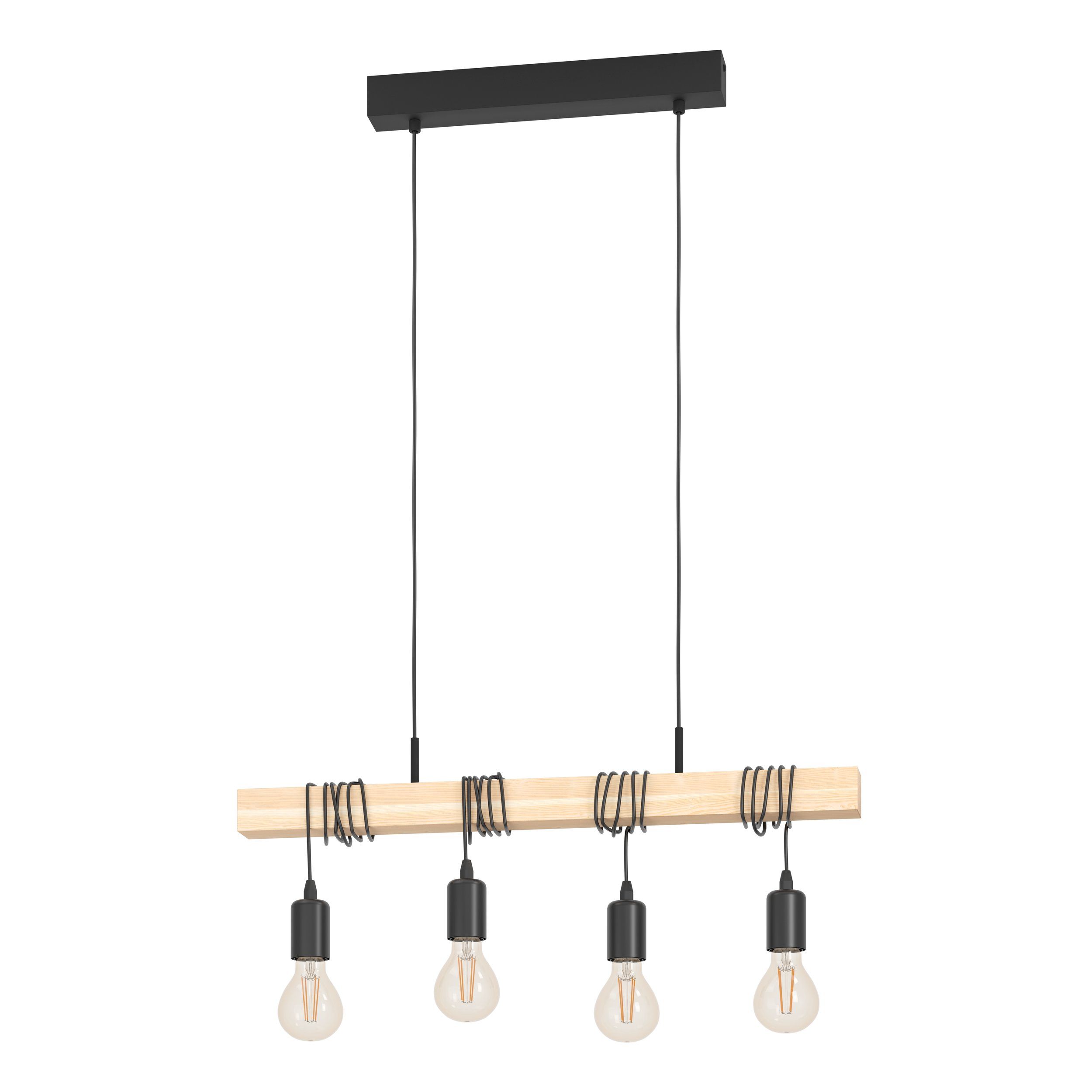 EGLO TOWNSHEND 1 Dining Table 4L – Stilig Rustikk Pendellampe - Gratis frakt v:4605571