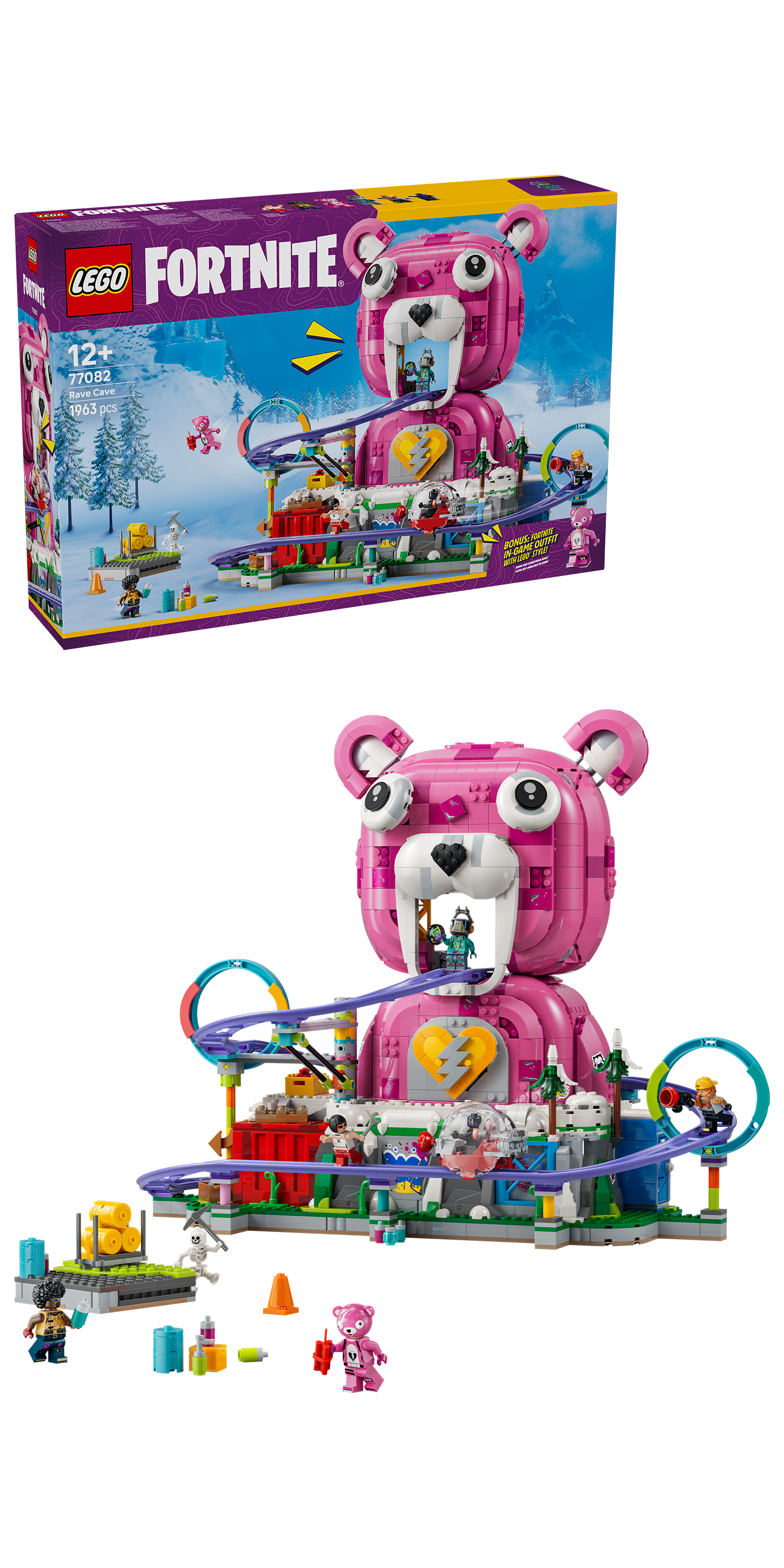 LEGO - Fortnite - Rave Cave (77082) - Gratis frakt v:3789747