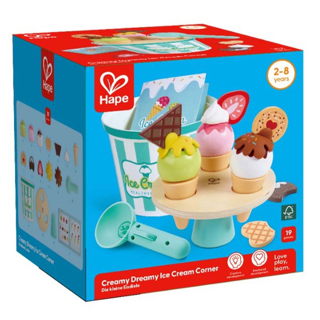 Hape – Iskrem Bøtte Lekesett – (87-3225) v:5796357 Hape – Iskrem Bøtte Lekesett – (87-3225) v:5796357