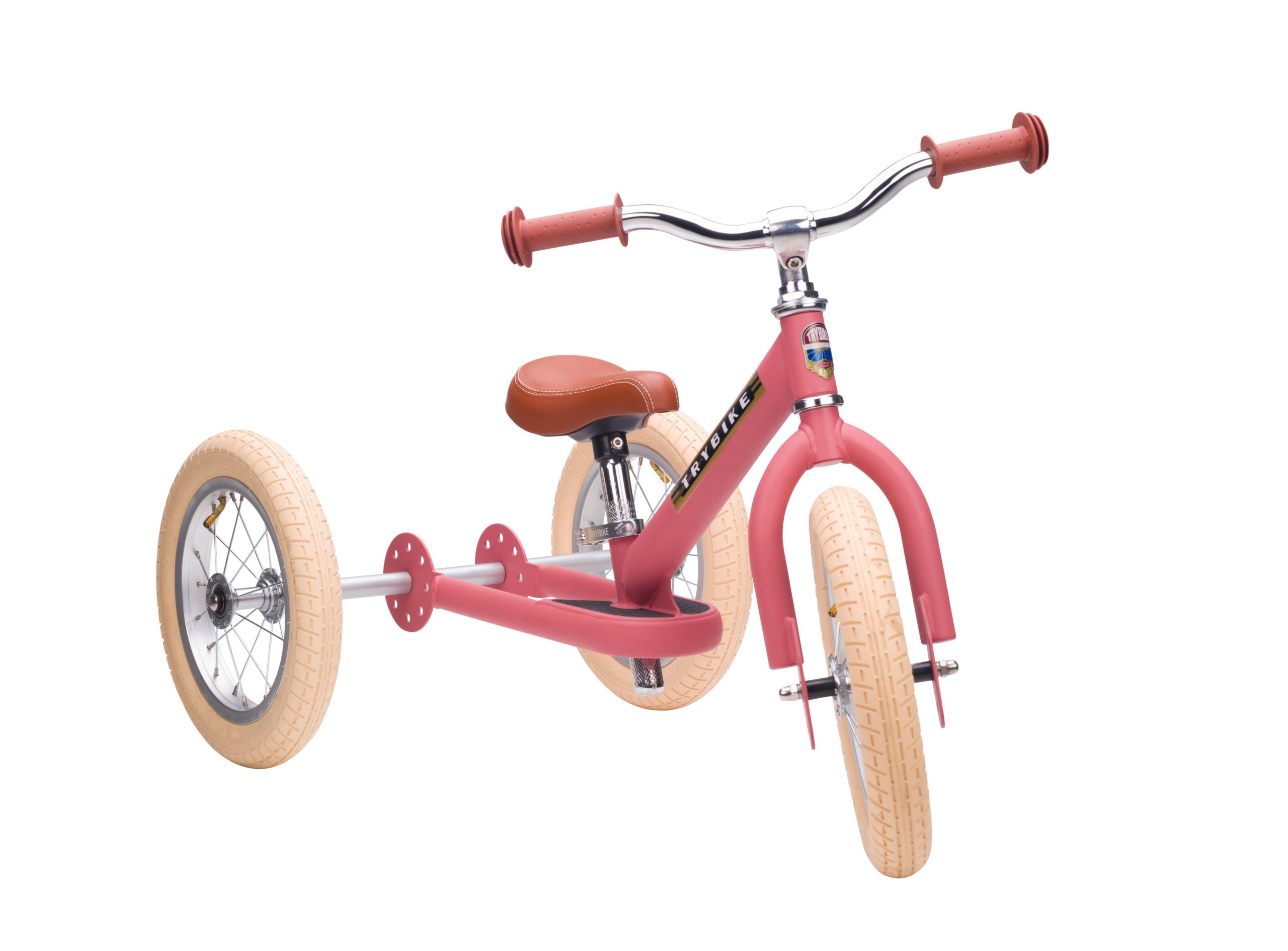 Trybike - 3 wheels Steel - Vintage Rose (30TBS-3-PNK-VIN) - Gratis frakt v:6864920