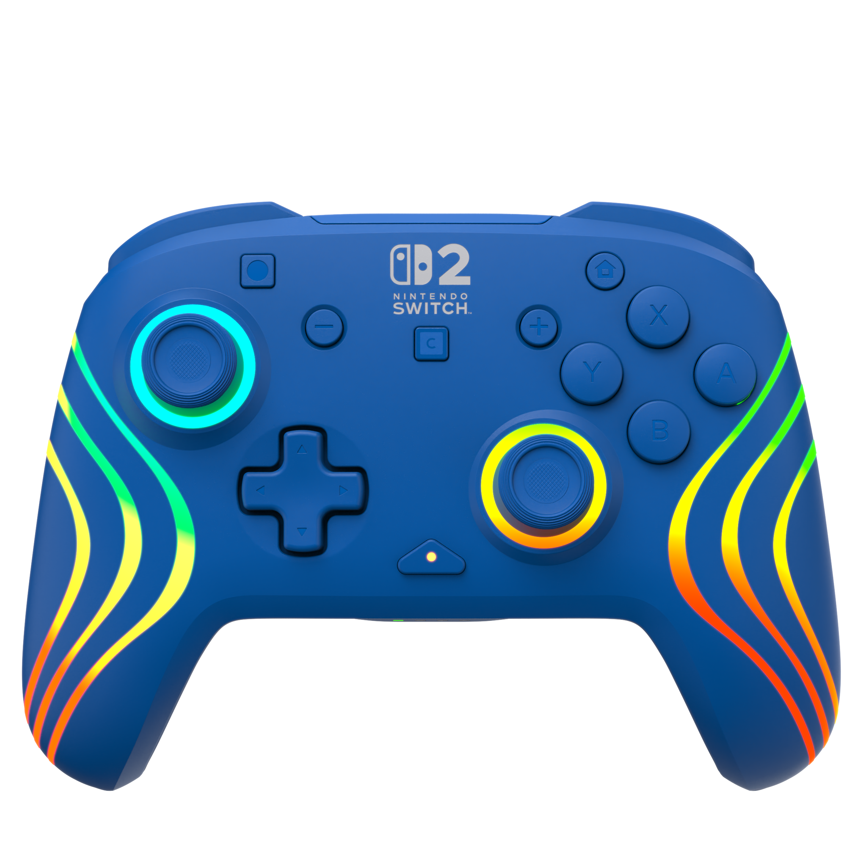 Turtle Beach – Wireless Controller – Afterglow Wave (Blue) – Nintendo Switch 2 – Blue – Engelsk – Wireless – Gratis frakt v:5511202