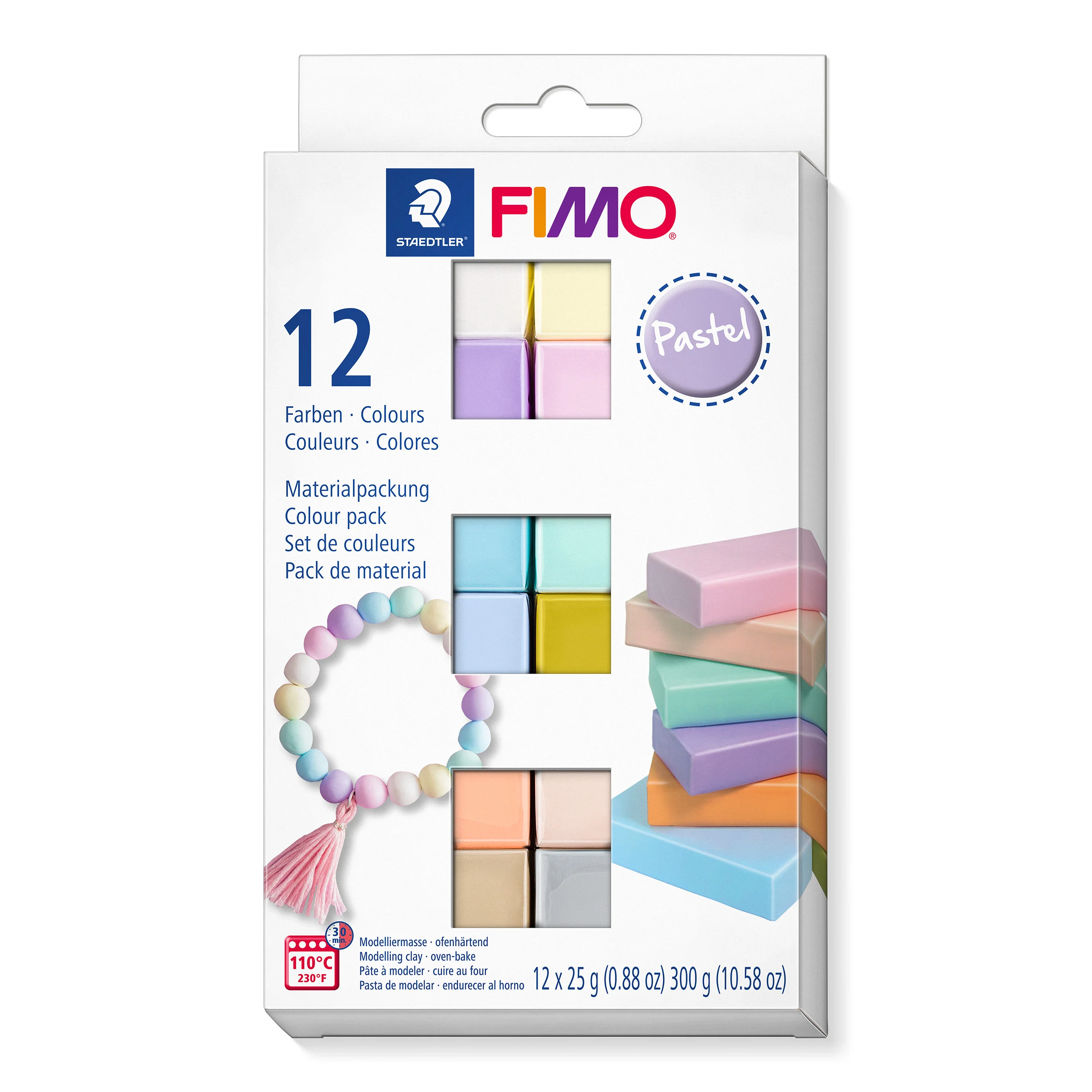 FIMO – Soft Set 12x25g, Pastel (8023 C12-3) – Pastel v:9997666 FIMO – Soft Set 12x25g, Pastel (8023 C12-3) – Pastel v:9997666