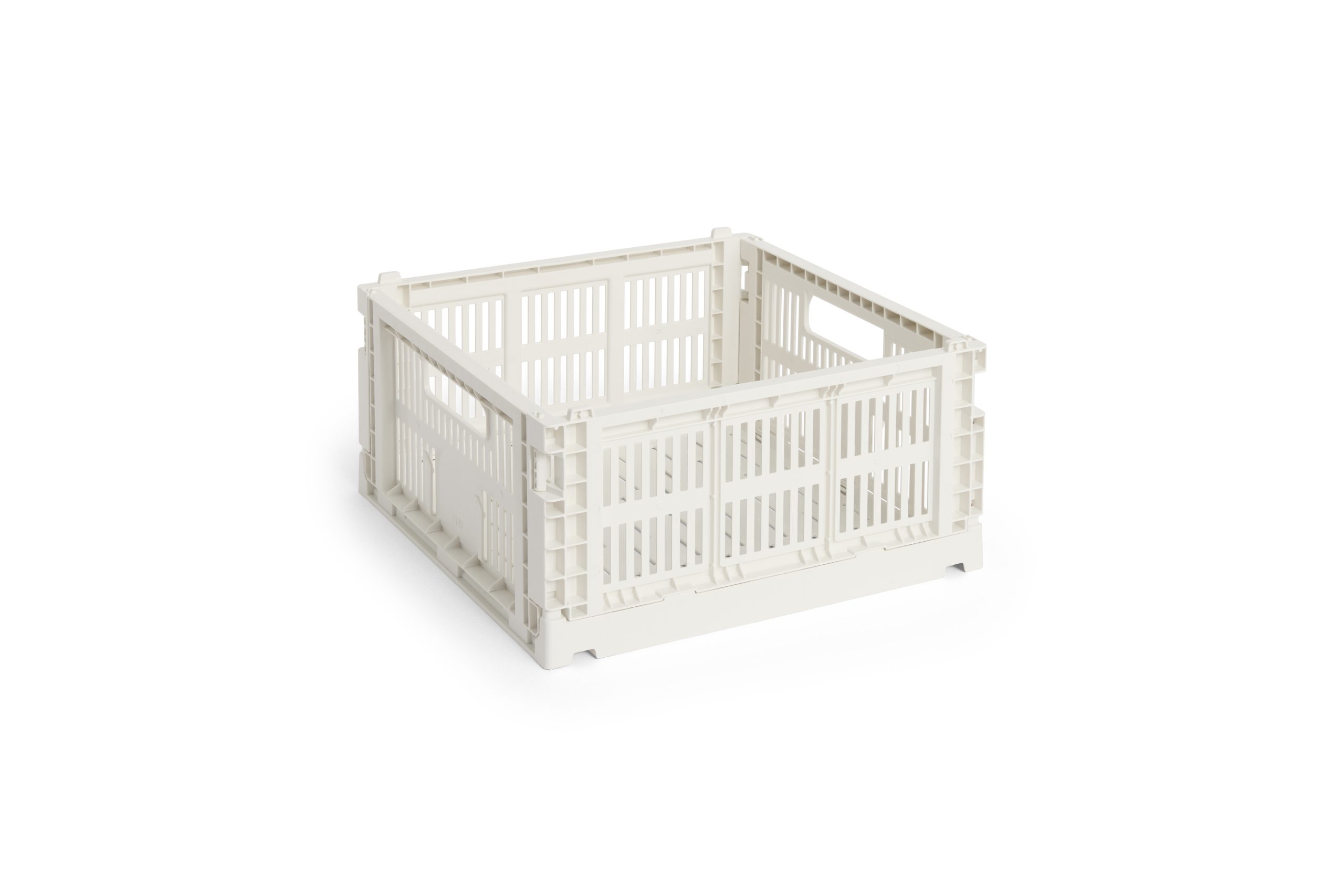 HAY - Colour Crate M Square Oppbevaringsboks (Offwhite) - White v:4472938