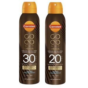 Carroten – Suncare Dry Oil SPF 30 150 ml + Carroten – Suncare Dry Oil SPF 20 150 ml v:3591874 Carroten – Suncare Dry Oil SPF 30 150 ml + Carroten – Suncare Dry Oil SPF 20 150 ml v:3591874