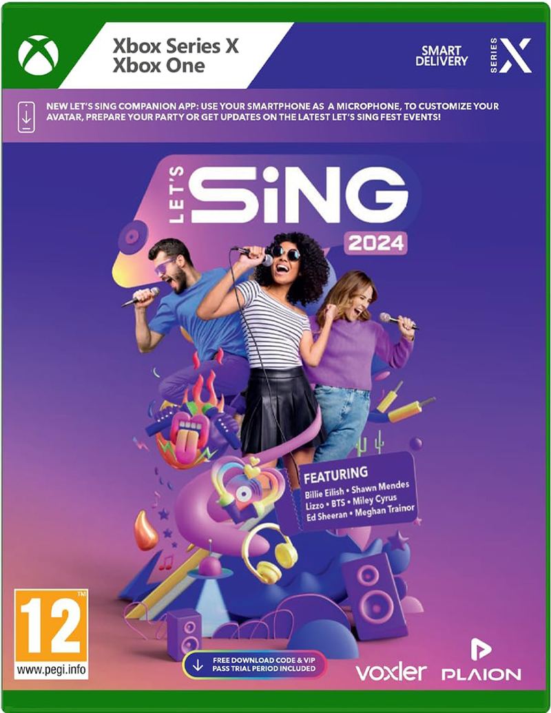 Let's Sing 2024 - Xbox Series X - Engelsk - Standard v:3620916