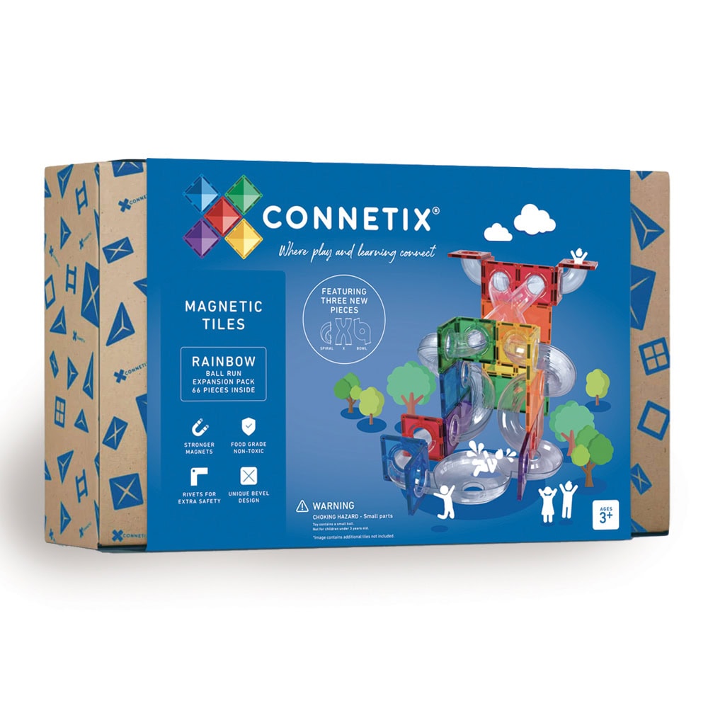 Connetix – Ball Run Expansion Pack – Rainbow (CT-R-00066-BR) – Gratis frakt v:5358712