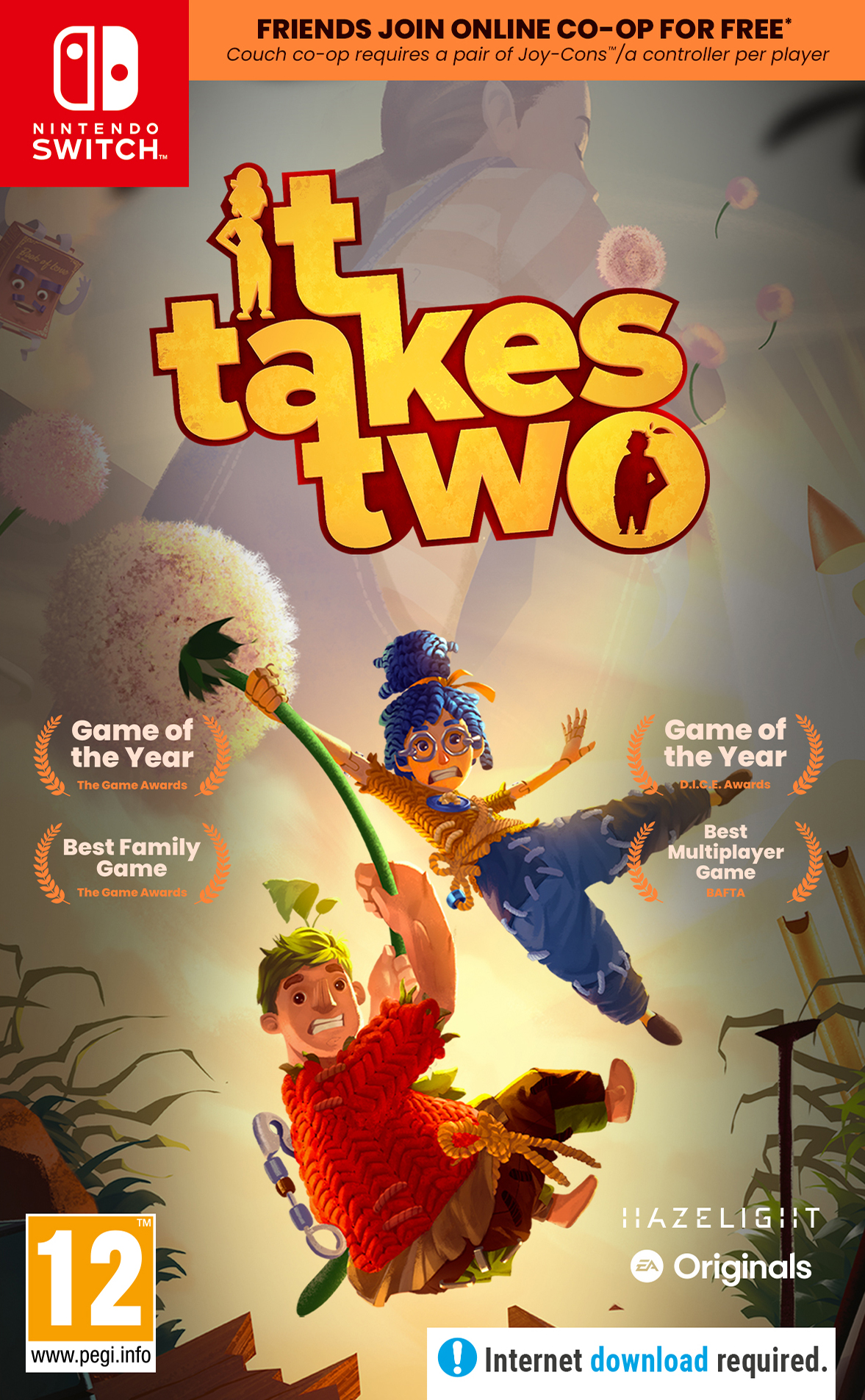 IT TAKES TWO - Nintendo Switch - Engelsk - Standard v:3426596
