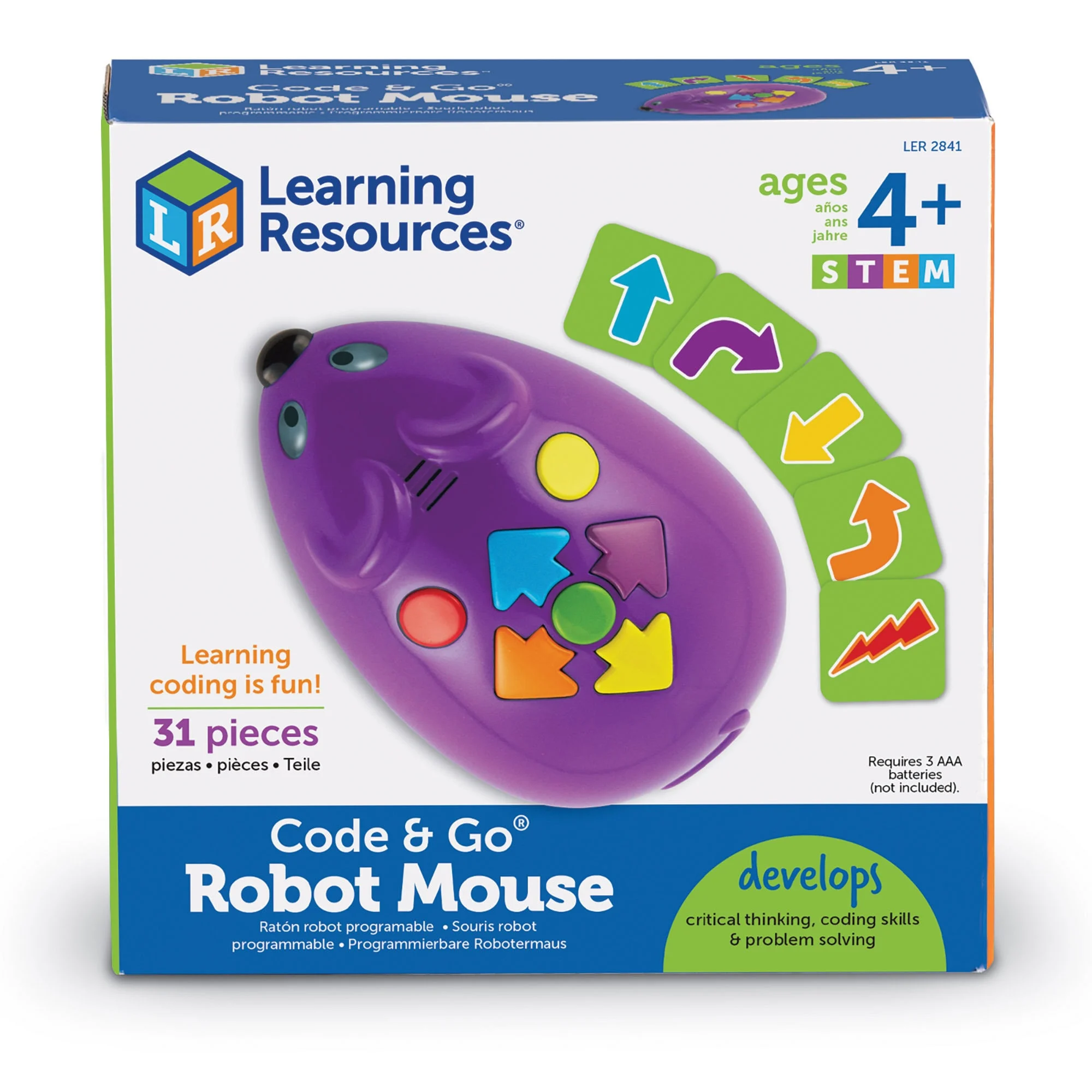 Learning Resources – Code & Go® Robot Mouse – (LSP2841-SCA) v:5653950