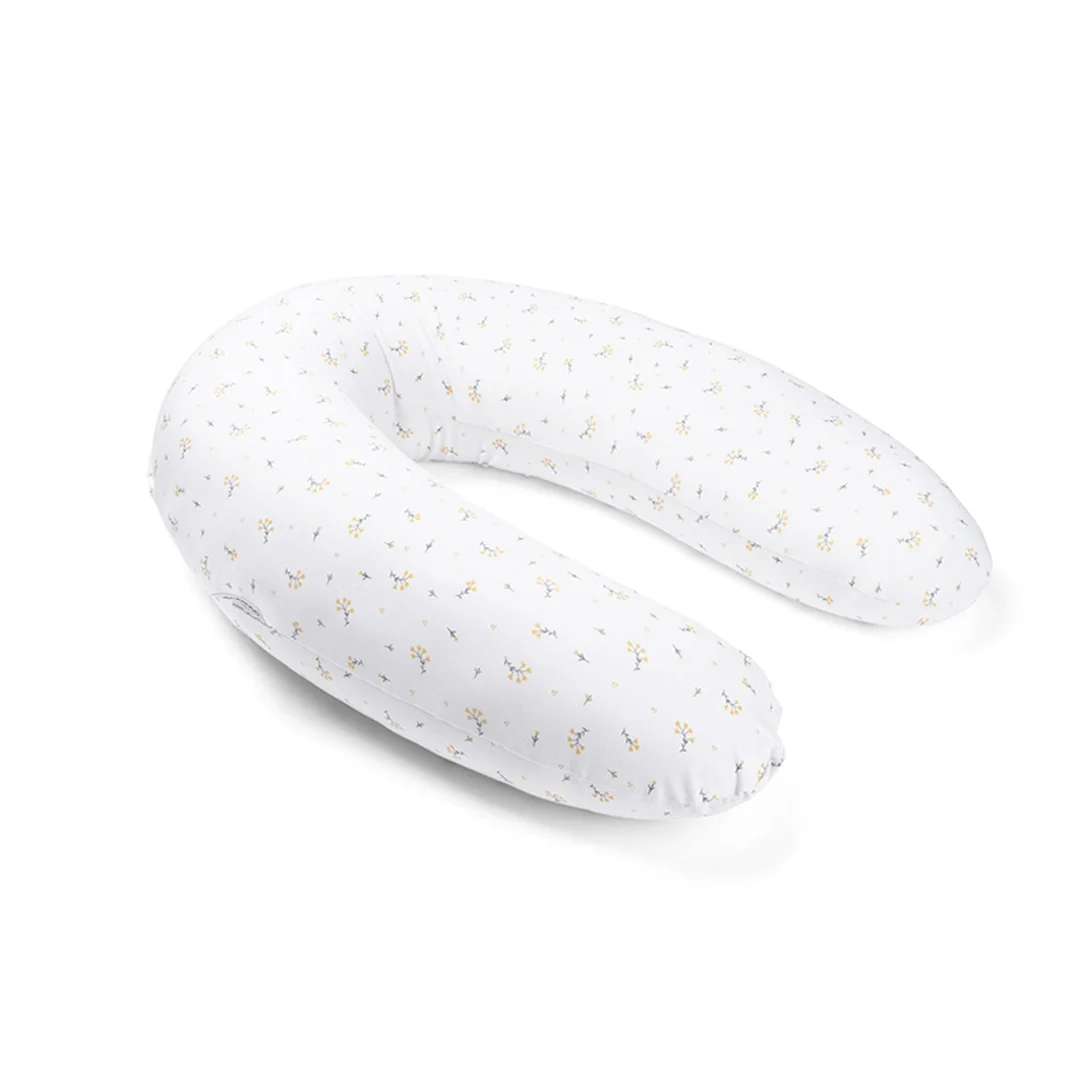 Doomoo – Pregnancy & Nursing Pillow – Yellow Floral – Gratis frakt v:1660940