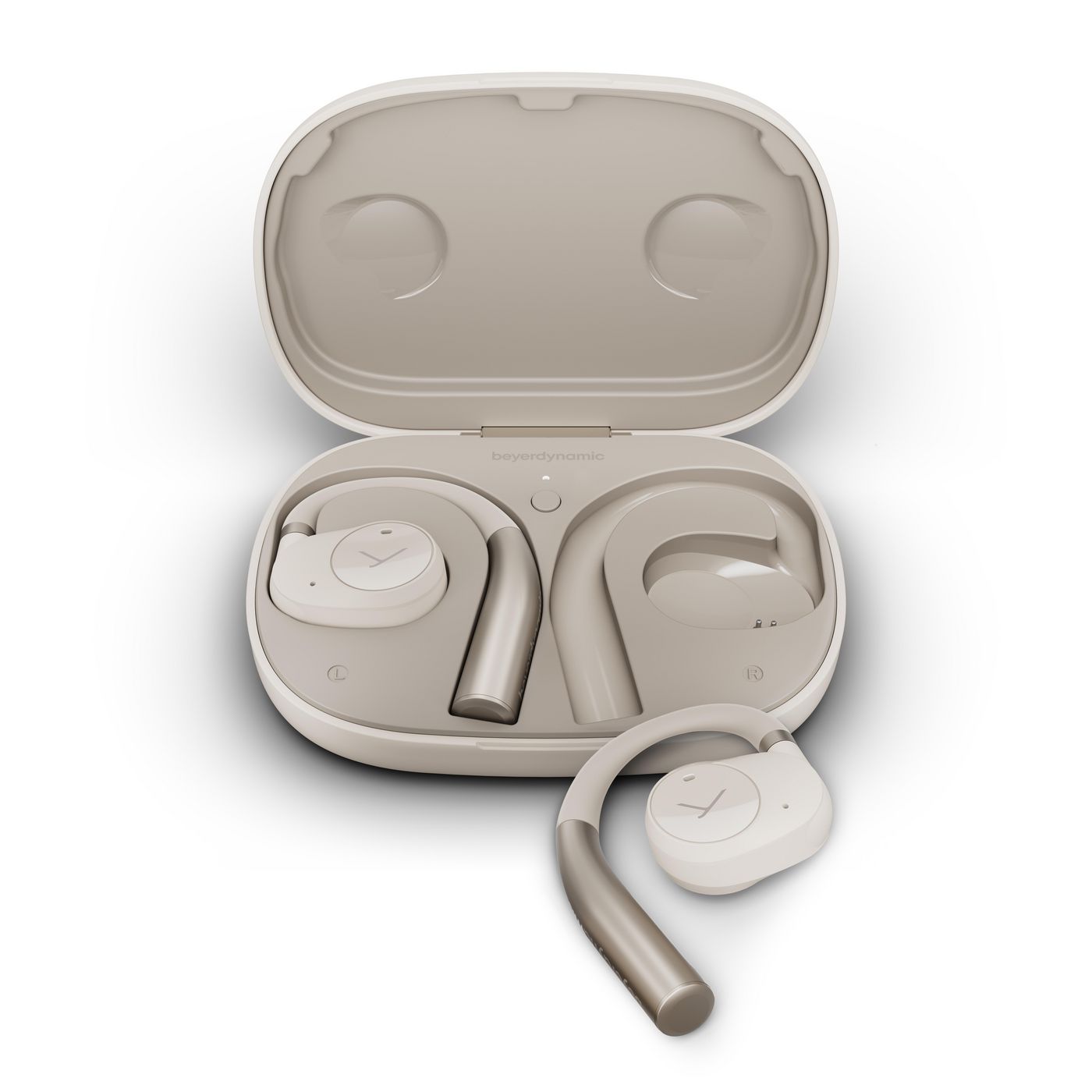 Beyerdynamic - VERIO 200 Open True Wireless Earphones - Cream - Gratis frakt v:6721268