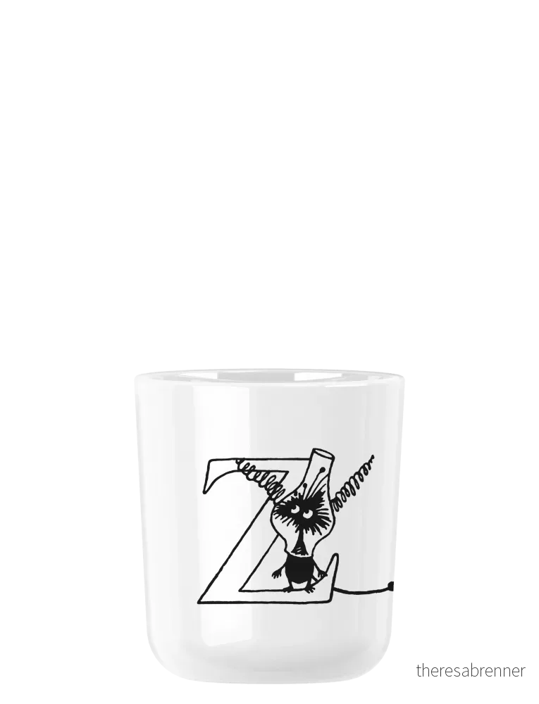 RIG-TIG - Moomin ABC kopp - Moomin white - 0.2 l v:3788533