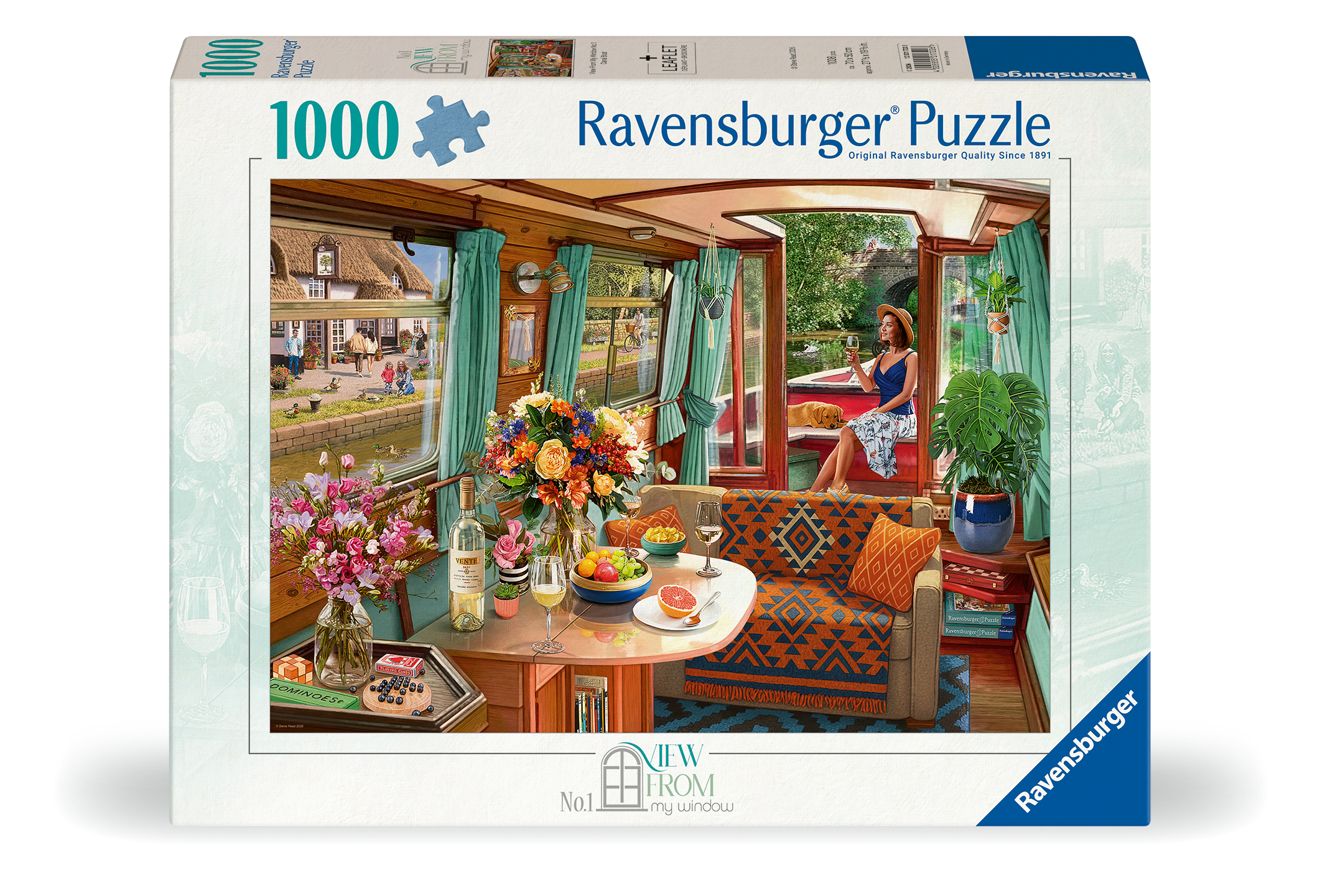 Ravensburger - The View from My Window No.1 Canal 1000p (12001723) v:1865356