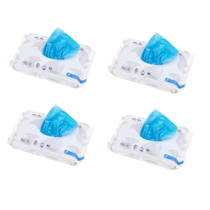 Akuku – Scented Disposable Diaper Bags – 4x 100 pc – Bundle v:5735080