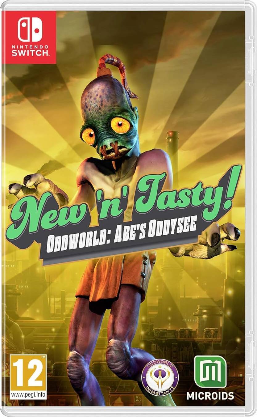 Oddworld: New ‘n’ Tasty (Code in Box) - Nintendo Switch - Engelsk - Code in a Box v:3026549