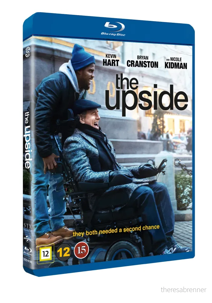 Upside, The Blu ray - The INTOUCHABLES Blu Ray - The American Version of the French Theater/Cinema hits v:4513879