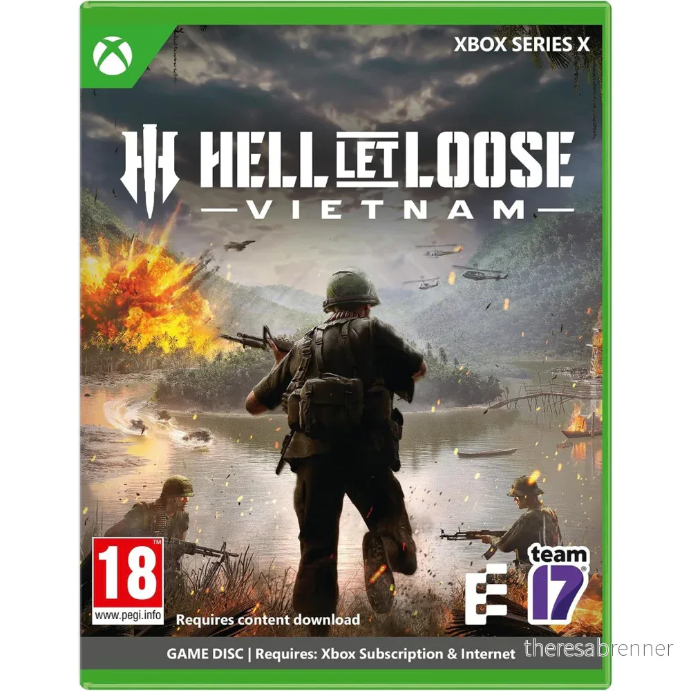Hell Let Loose: Vietnam - Xbox Series X - Engelsk - Standard v:5873330