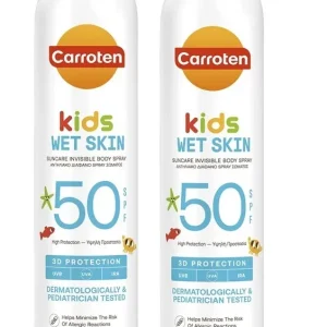 Carroten – 2 x Dry Mist Kids Wet/Dry SPF 50 200 ml – 400 v:9775212 Carroten – 2 x Dry Mist Kids Wet/Dry SPF 50 200 ml – 400 v:9775212
