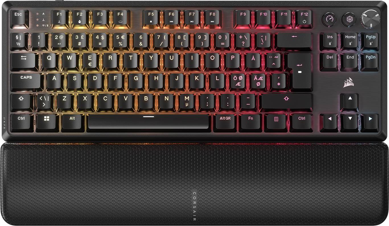Corsair - Gaming Keyboard K70 CORE TKL Wireless Nordic - Gratis frakt v:9664595