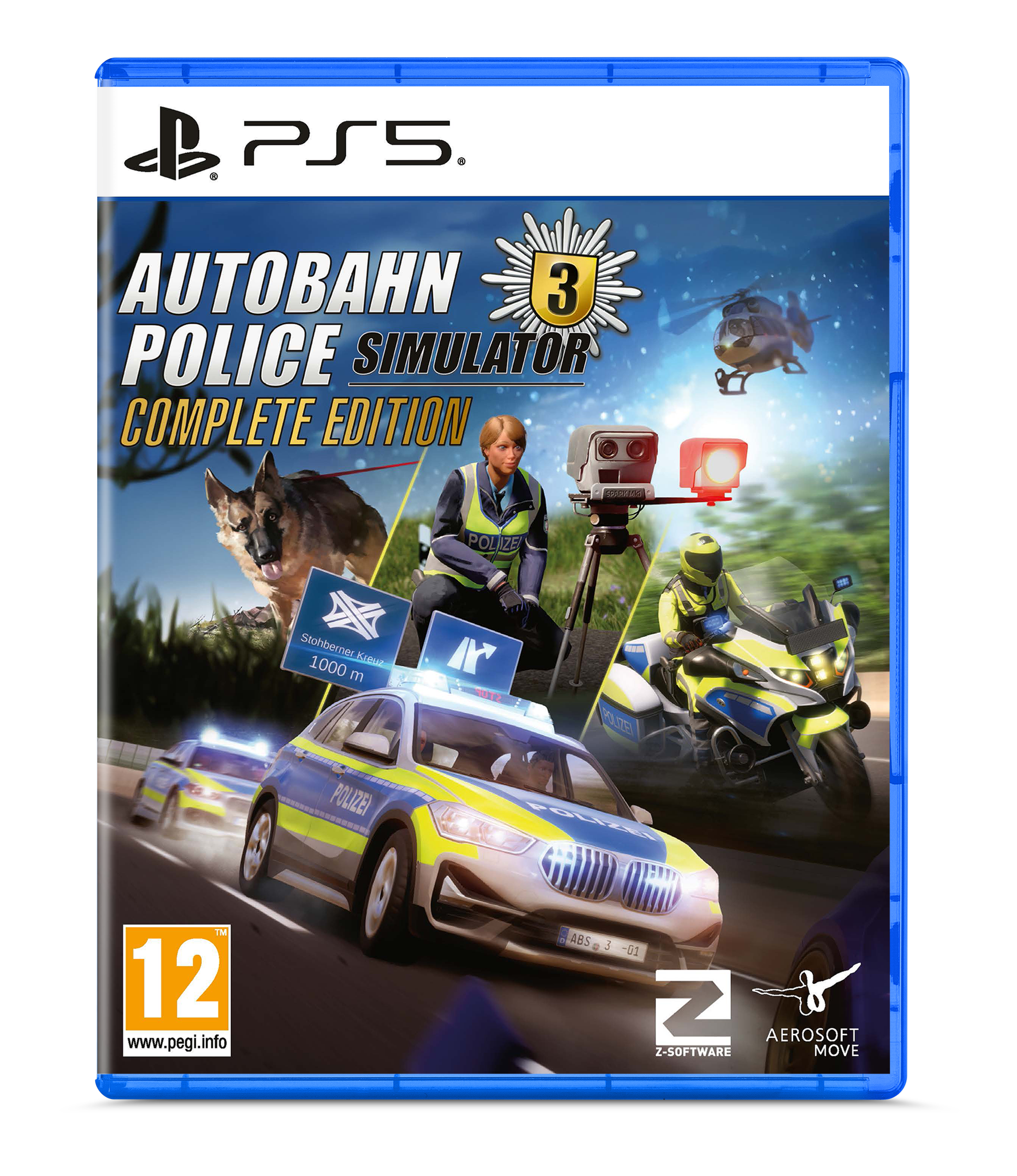 Autobahn Police Simulator 3 – Complete Edition - PlayStation 5 - Engelsk - Complete Collection v:4534787
