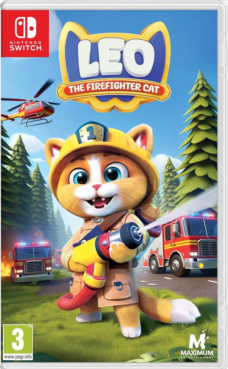 Leo the Firefighter Cat - Nintendo Switch - Engelsk - Standard v:8682722