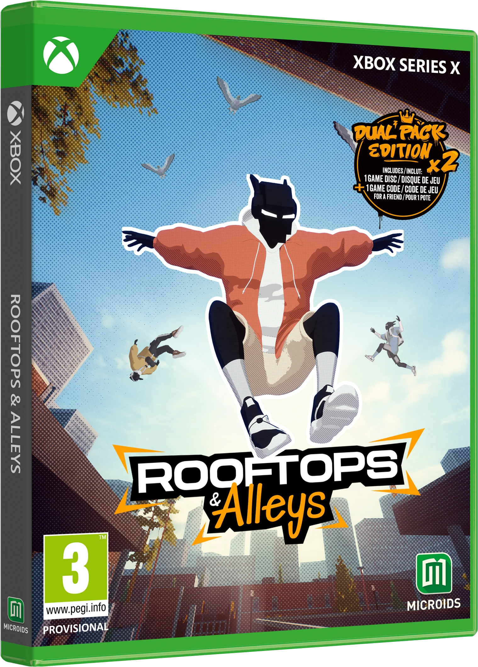 Rooftops and Alleys - Dual Pack Edition - Xbox Series X - Engelsk - Standard v:6532387