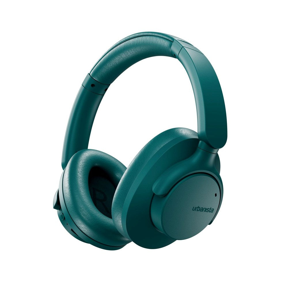 Urbanista - Valencia Active Noise Cancelling Over-ear Headphones - Teal Green v:7205986