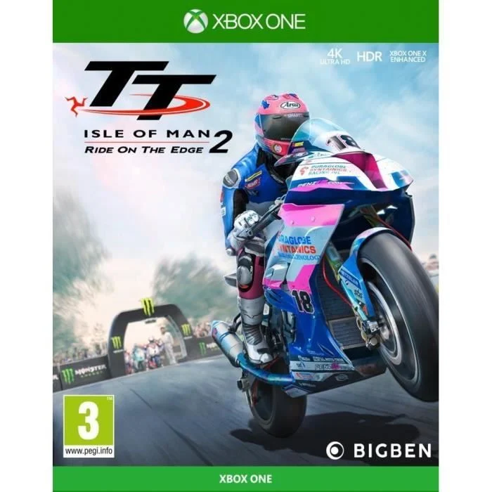 TT Isle of Man: Ride on the Edge 2 (FR/NL/Multi in Game) - Xbox One - Fransk - Standard v:3217985