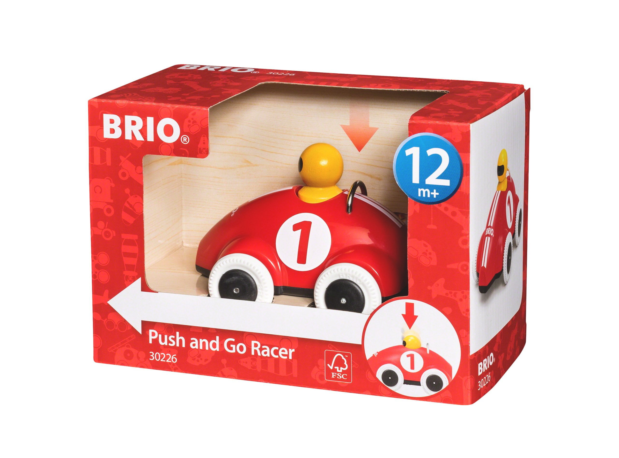 BRIO - Push & Go Racer - 30226 v:1156233