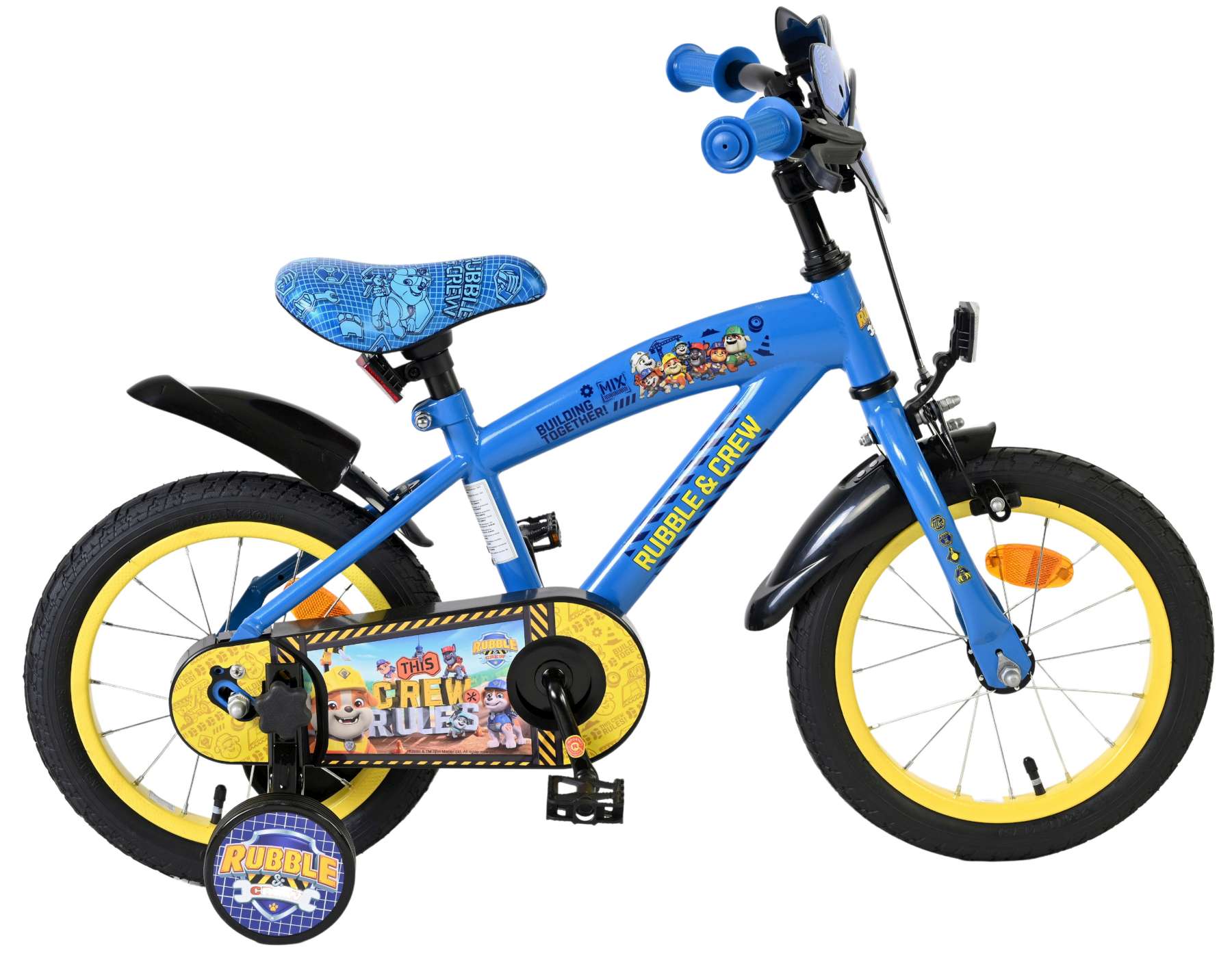 Volare - Children's Bicycle 14" - Rubble & Crew (41404) - Gratis frakt v:2977580