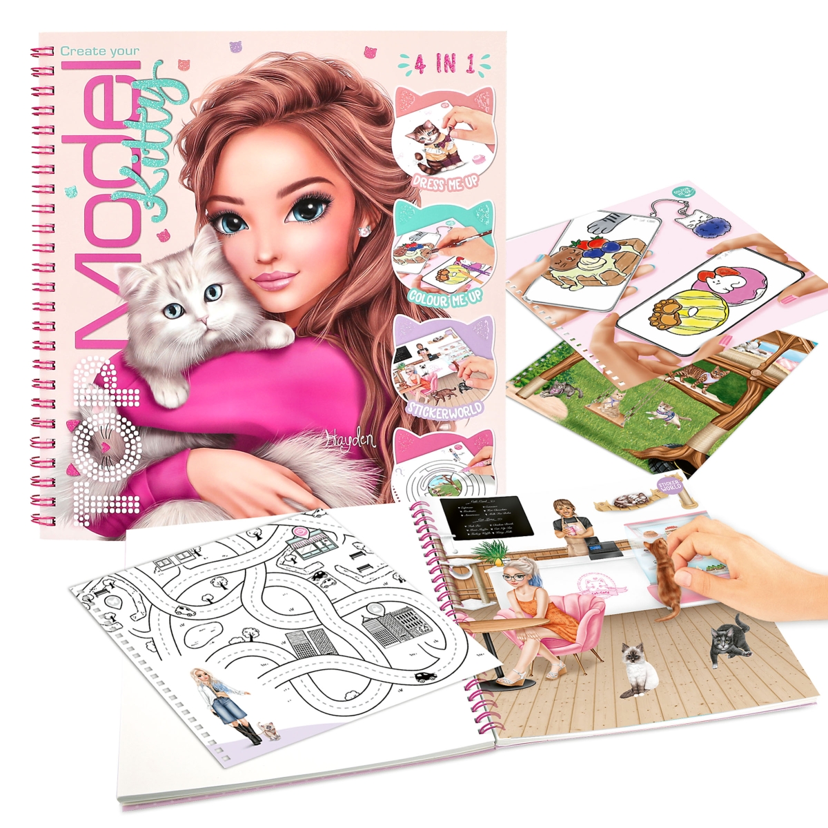 Topmodel – Kitty Aktivitetsbok v:3179286 Topmodel – Kitty Aktivitetsbok v:3179286