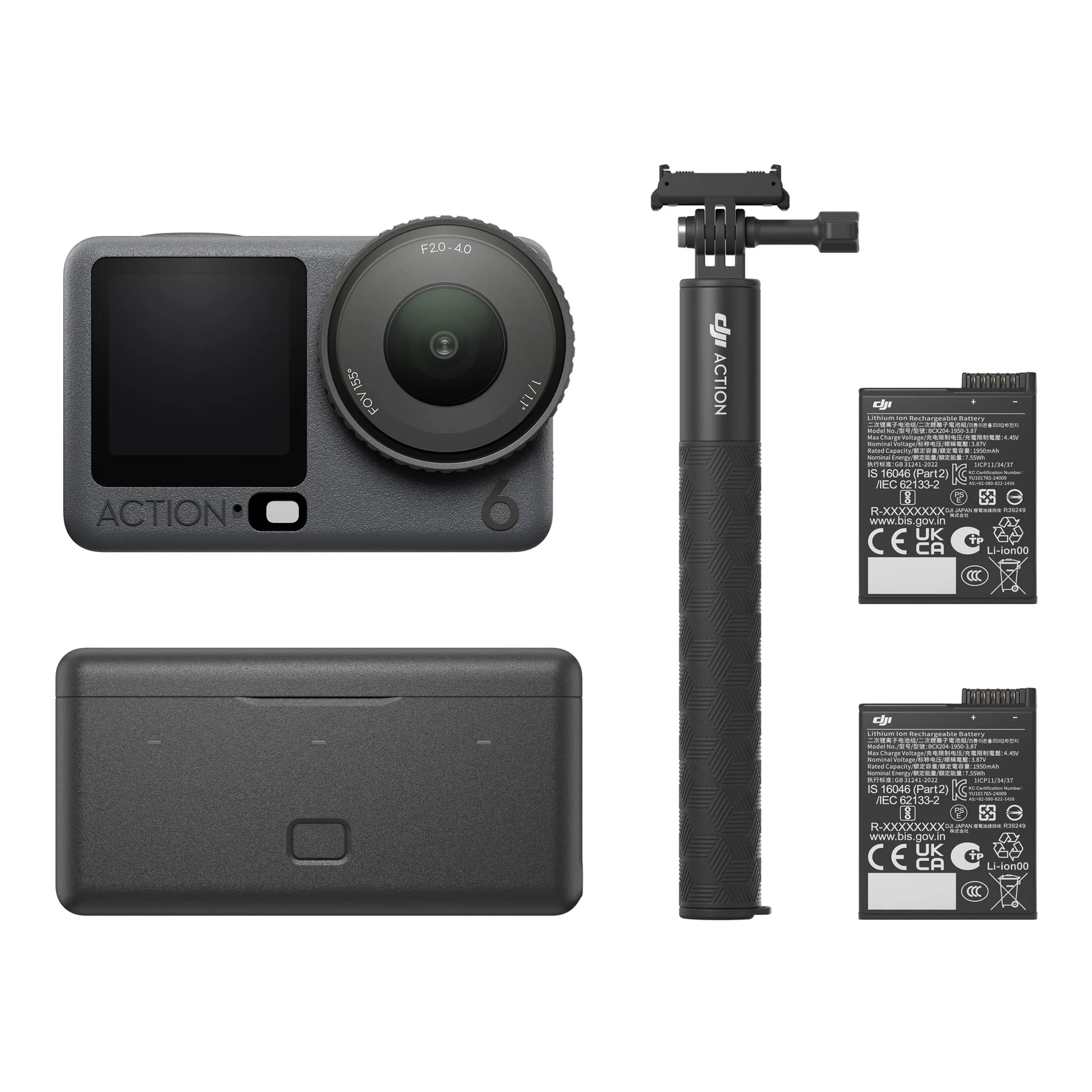 DJI – Osmo Action 6 Adventure Combo – Gratis frakt v:7452655 DJI – Osmo Action 6 Adventure Combo – Gratis frakt v:7452655