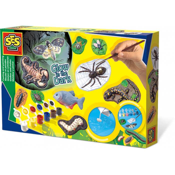 SES Creative - Scary Animals Glow in the Dark Creative Set v:4170757