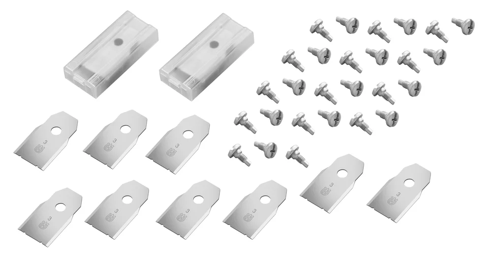 GARDENA - Reservekniver 15030-20 BigPack – 27 Kniver & Skruer til SILENO Robotgressklipper v:6080041