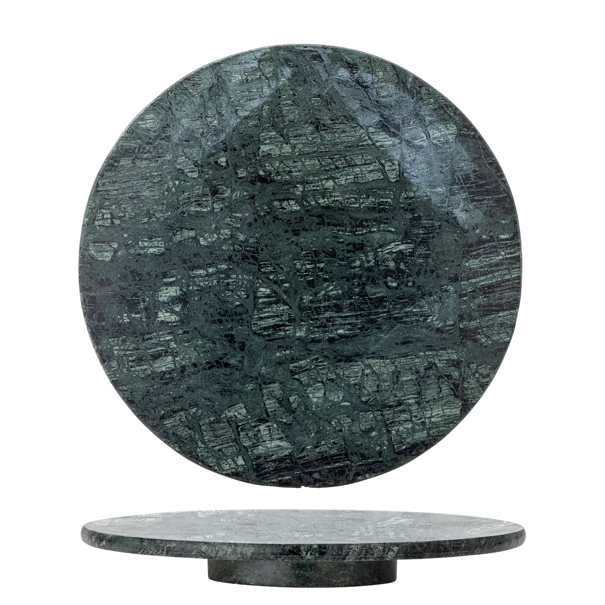 Bloomingville - Nuni Turntable - Green - Marble - Gratis frakt v:3105502