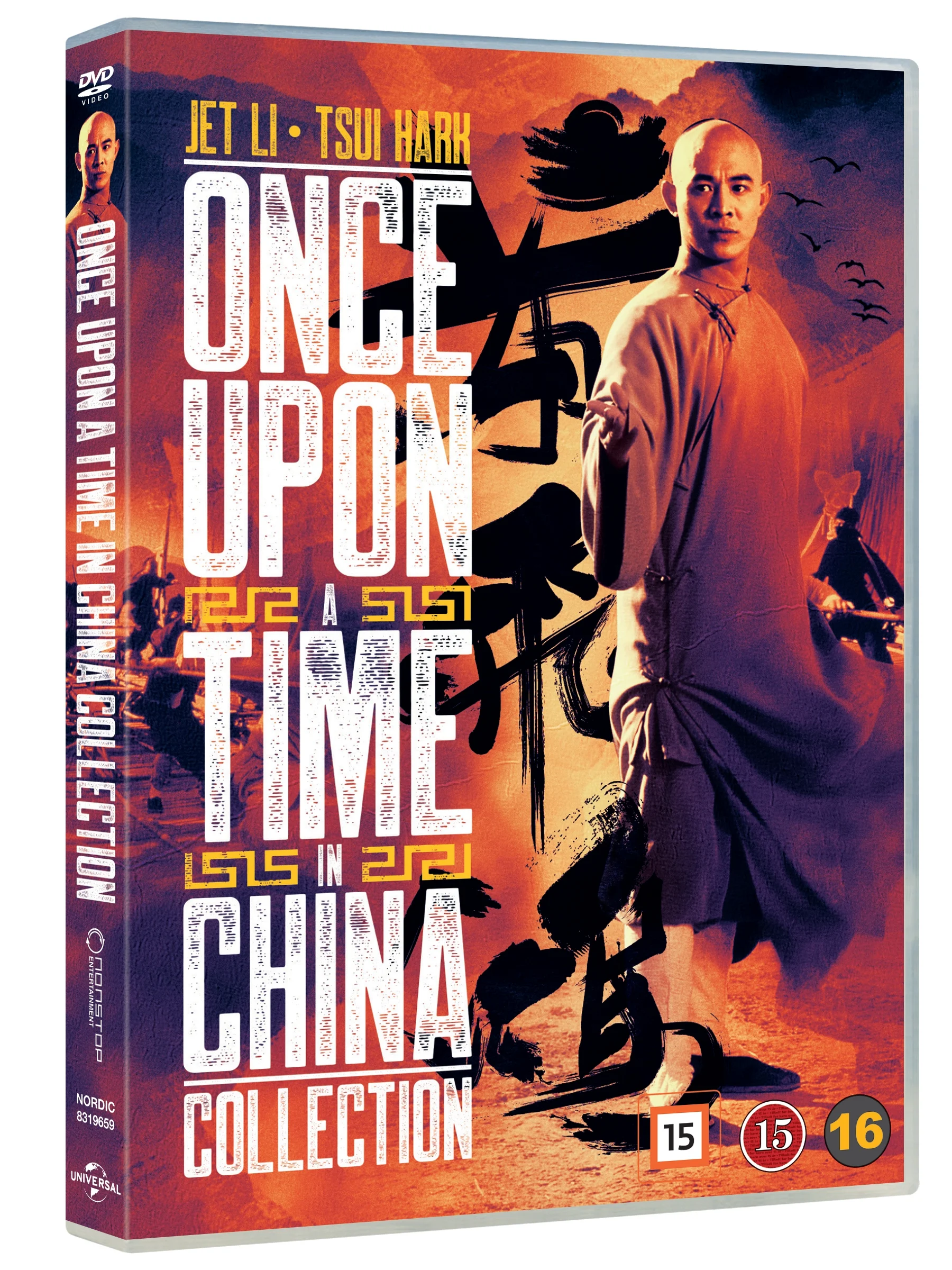 Once Upon A Time In China Collection (4 Movie Box set Jet Li) RE RELEASE - DVD - Complete Edition v:3594655