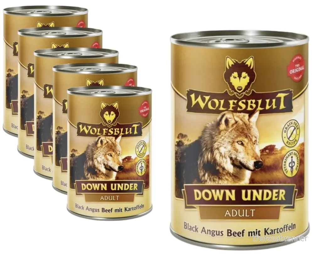 Wolfsblut - 6x Down Under wet food - 395 gr. v:5388059