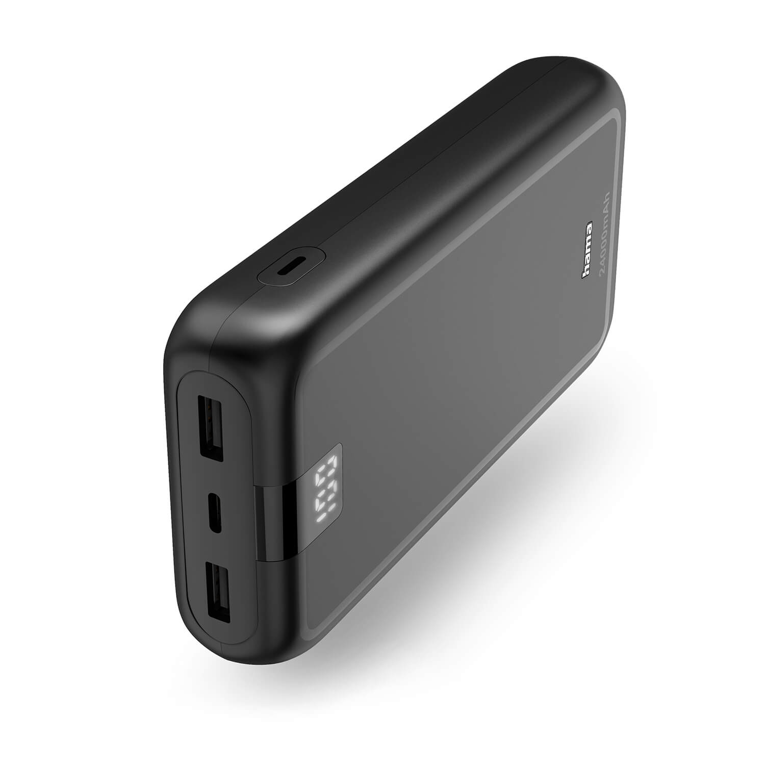HAMA – Powerbank 24000mAh 2xUSB-A+1xUSB-C Anthracite v:1939080 HAMA – Powerbank 24000mAh 2xUSB-A+1xUSB-C Anthracite v:1939080
