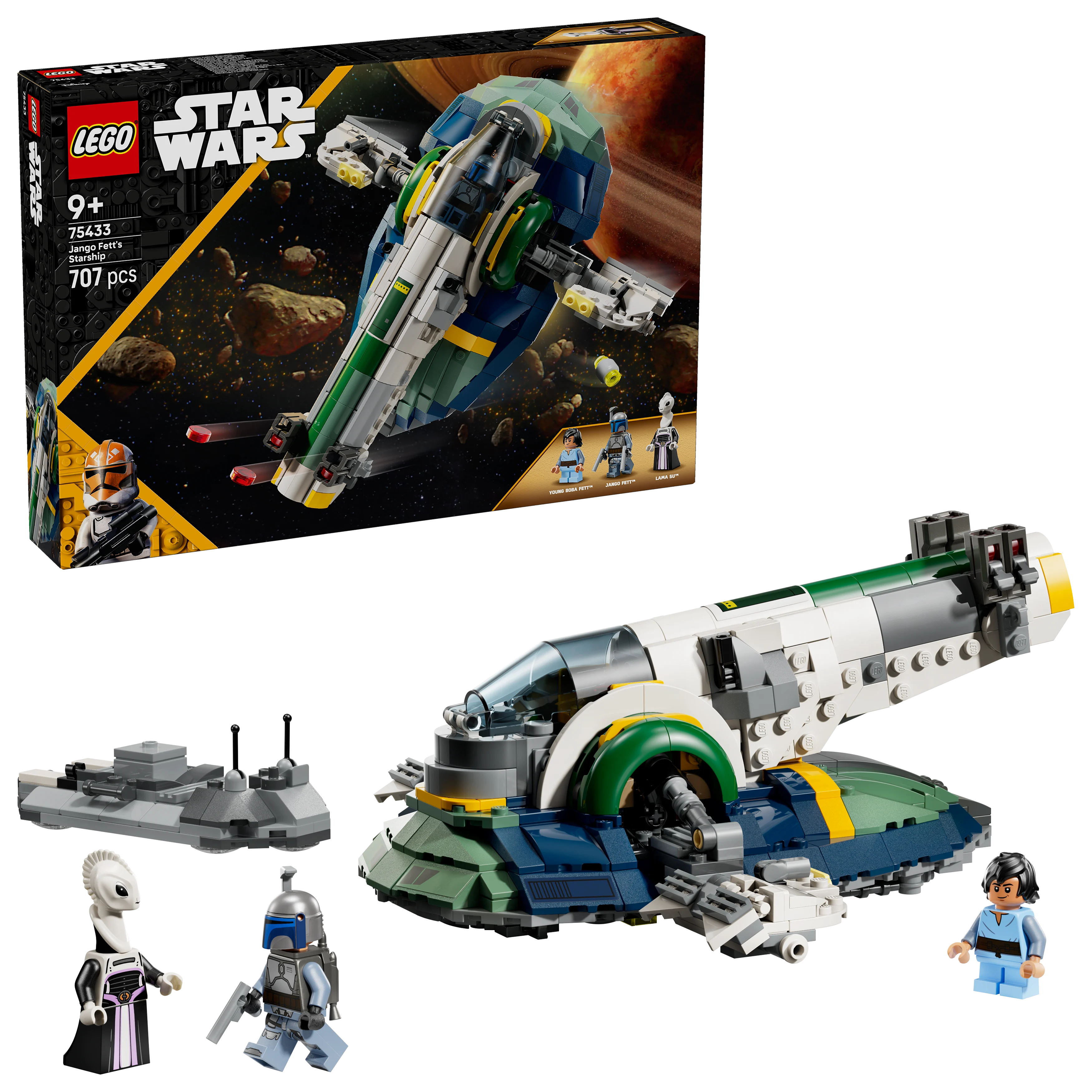 LEGO - Star Wars TM - Jango Fetts stjerneskip (75433) - Gratis frakt v:5692584